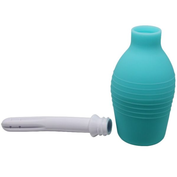 MR PLAY - CHUVEIRO DE BORRACHA ANAL PEAR AZUL - Imagen 6