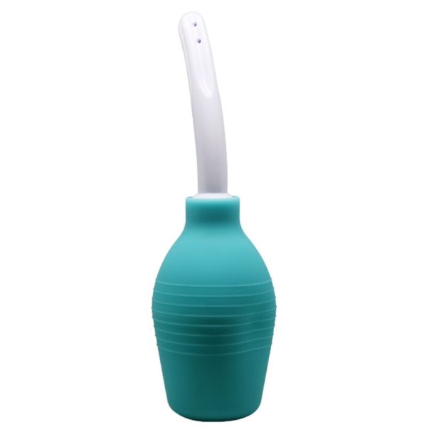 MR PLAY - CHUVEIRO DE BORRACHA ANAL PEAR AZUL - Imagen 2