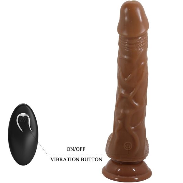 BAILE - VIBRADOR REALÍSTICO COM VENTOSA DE CONTROLE REMOTO - Imagen 3