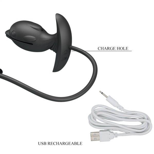 PRETTY LOVE - PLUG ANAL DELFIN INFLVEL E RECARREGVEL - Imagen 7