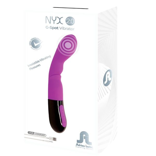 ADRIEN LASTIC - VIBRADOR NYX 2.0 G-SPOT VIOLETA - Imagen 6
