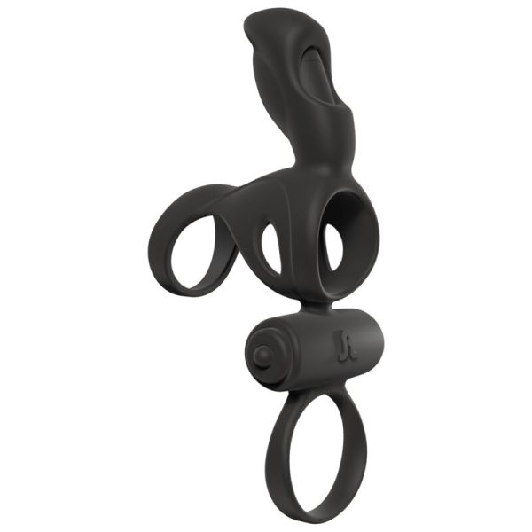ADRIEN LASTIC - ANEL SPARTACUS E BAINHA PARA PÊNIS COM VIBRADOR - Imagen 3