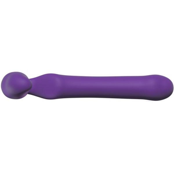 ADRIEN LASTIC - QUEENS STRAP-ON FLEXÍVEL VIOLETA TAMANHO L - Imagen 3