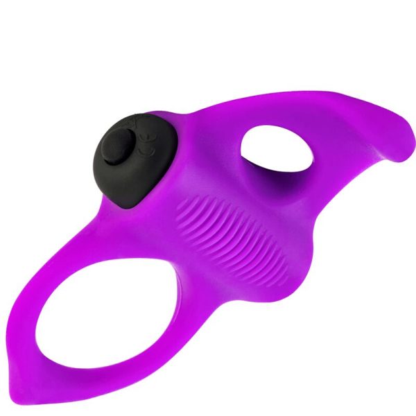 ADRIEN LASTIC - ANEL VIBRADOR LINGUS MAX VIOLETA - Imagen 2