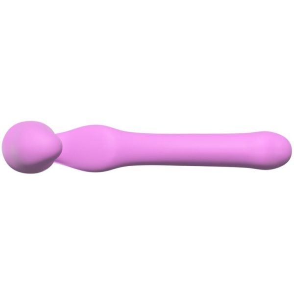 ADRIEN LASTIC - QUEENS STRAP-ON FLEXÍVEL ROSA TAMANHO S - Imagen 3
