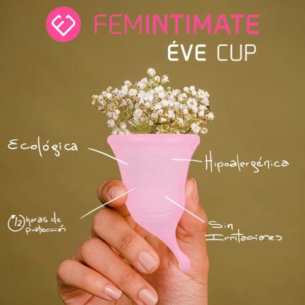 FEMINTIMATE - EVE NOVO COPO MENSTRUAL DE SILICONE TAMANHO M - Imagen 2