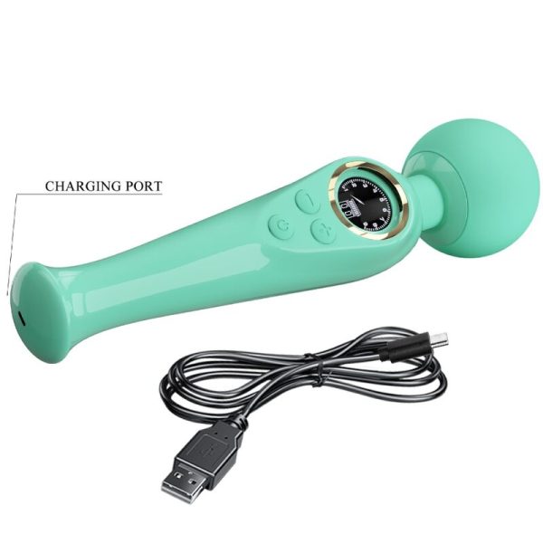 PRETTY LOVE - VIBRADOR DE VARINHA VERDE SKYLER - Imagen 6
