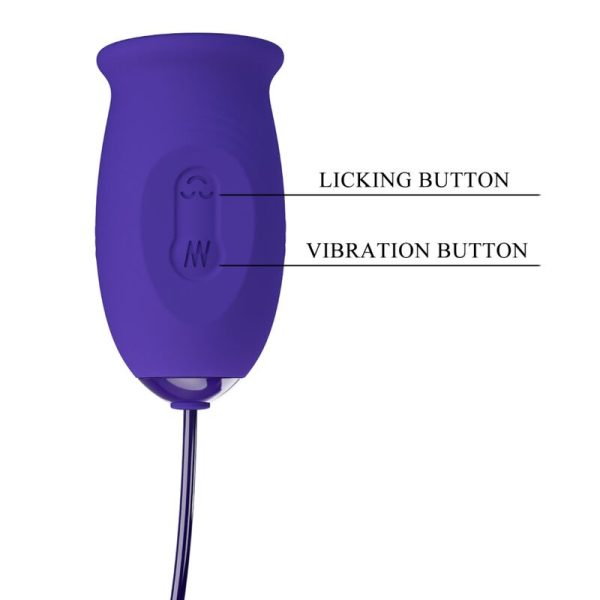 PRETTY LOVE - ESTIMULADOR VIBRADOR RECARREGVEL DAISY YOUTH VIOLET - Imagen 5
