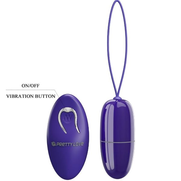 PRETTY LOVE - SELKIE YOUTH MINI OVO VIBRATÓRIO VIOLETA CONTROLE REMOTO - Imagen 6