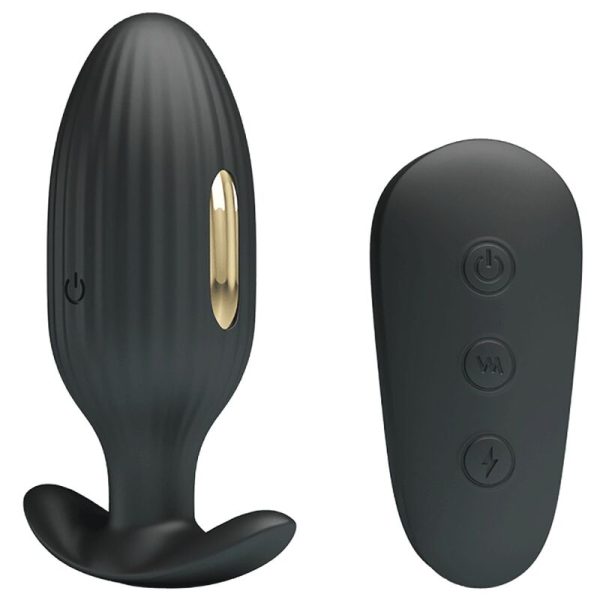 PRETTY LOVE - VIBRADOR RECARREGVEL ANAL KELLY PLUG PRETO - Imagen 2