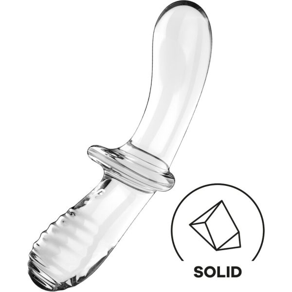 SATISFYER - DILDO DE CRISTAL DUPLO - Imagen 4