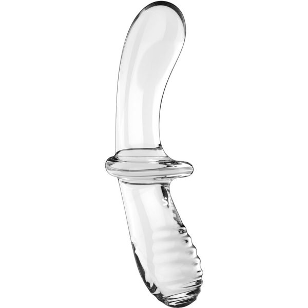 SATISFYER - DILDO DE CRISTAL DUPLO - Imagen 2