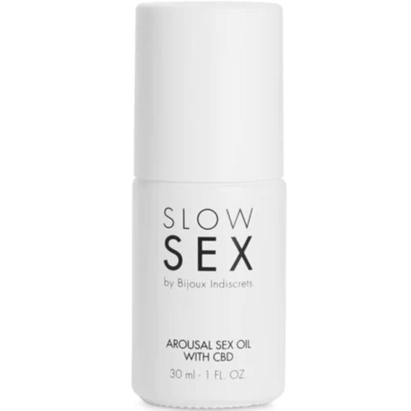 BIJOUX SLOW SEX - ÓLEO DE MASSAGEM SEXUAL COM CBD 30 ML - Imagen 2