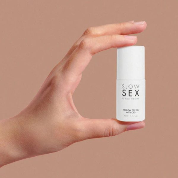 BIJOUX SLOW SEX - ÓLEO DE MASSAGEM SEXUAL COM CBD 30 ML - Imagen 3