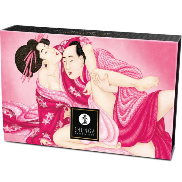 SHUNGA - KIT DE PÓ DE MASSAGEM COMESTÍVEL FRAMBOESA - Imagen 4