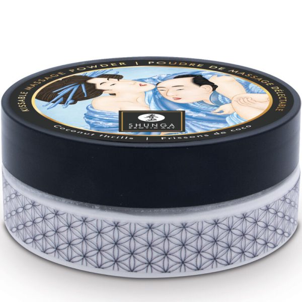 SHUNGA - KIT DE MASSAGEM EM PÓ DE COCO COMESTÍVEL - Imagen 2