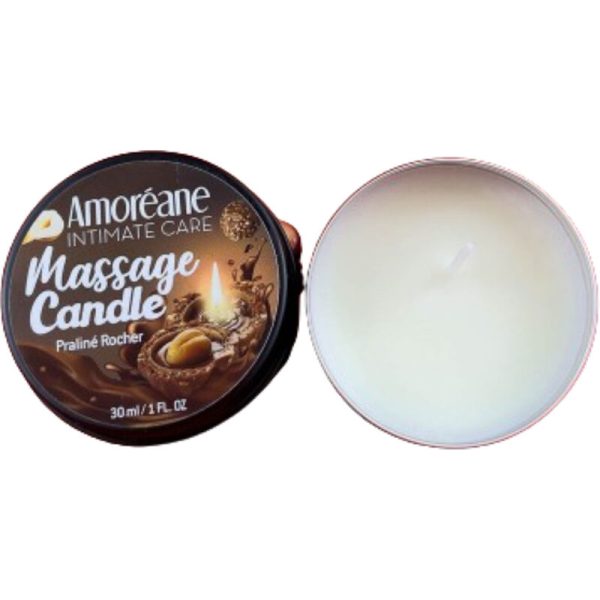 AMOREANE - VELA DE MASSAGEM ROCHER PRALINÉ 30 ML - Imagen 2