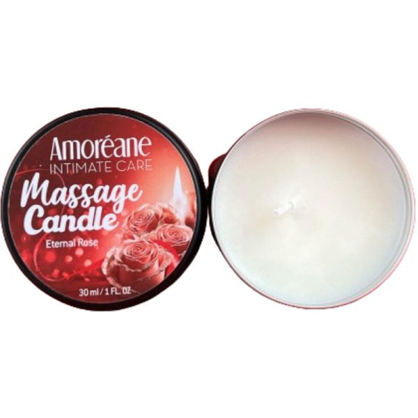 AMOREANE - VELA DE MASSAGEM ROSA ETERNA 30 ML - Imagen 2