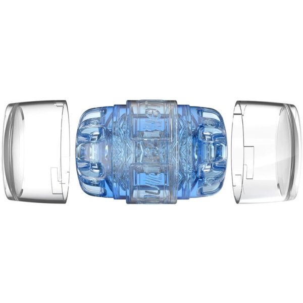 FLESHLIGHT - MASTURBADOR QUICKSHOT TURBO AZUL GELO - Imagen 5