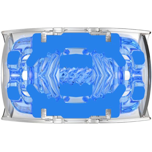 FLESHLIGHT - MASTURBADOR QUICKSHOT TURBO AZUL GELO - Imagen 6