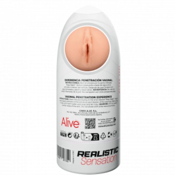 ALIVE - FLEX MASTURBADOR MASCULINO VAGINAL TAMANHO M - Imagen 3