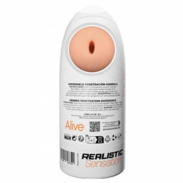 ALIVE - FLEX MASTURBADOR MASCULINO GENÉRICO TAMANHO M - Imagen 3