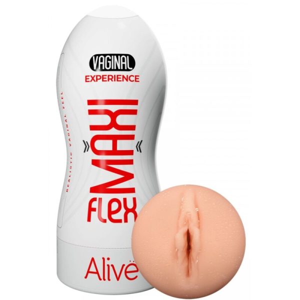ALIVE - MAXI FLEX MASTURBADOR MASCULINO VAGINAL TAMANHO L - Imagen 2