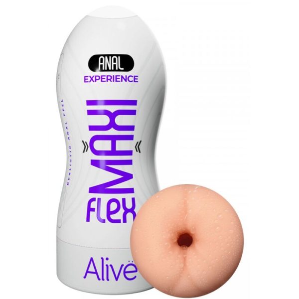 ALIVE - MAXI FLEX MASTURBADOR MASCULINO ANAL TAMANHO L - Imagen 2