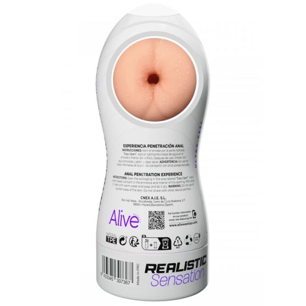 ALIVE - MAXI FLEX MASTURBADOR MASCULINO ANAL TAMANHO L - Imagen 4
