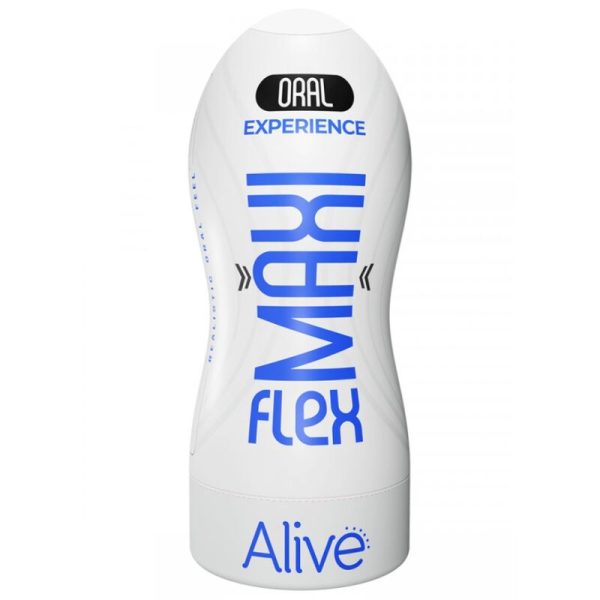 ALIVE - MAXI FLEX MASTURBADOR MASCULINO ORAL TAMANHO L - Imagen 5