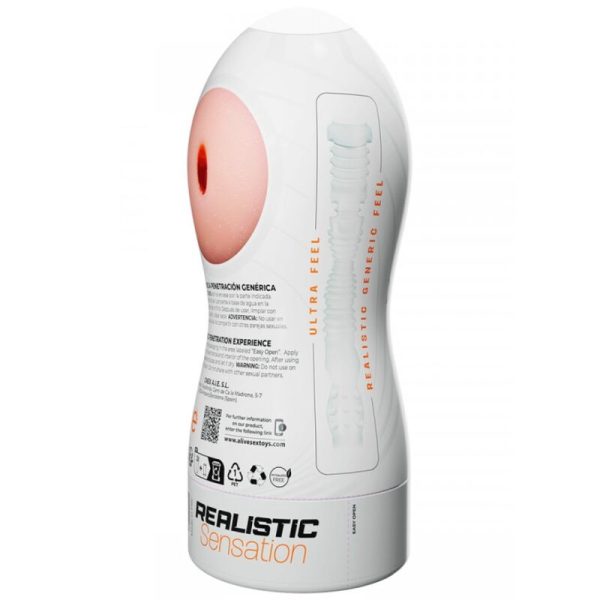 ALIVE - MAXI FLEX MASTURBADOR MASCULINO GENÉRICO TAMANHO L - Imagen 3