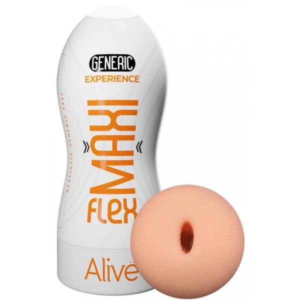 ALIVE - MAXI FLEX MASTURBADOR MASCULINO GENÉRICO TAMANHO L - Imagen 2