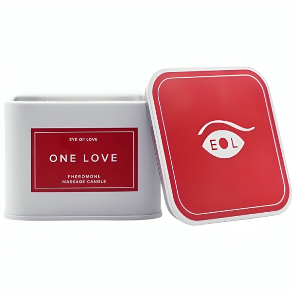 EYE OF LOVE - VELA DE MASSAGEM ONE LOVE PARA MULHERES 150 ML - Imagen 2