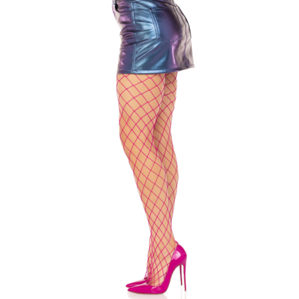 LEG AVENUE - MEIA-CALA DIAMOND FISHNNET - Imagen 3