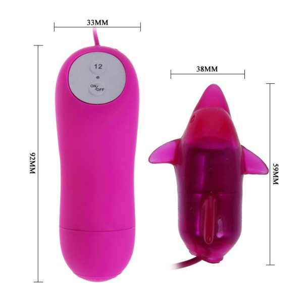 CUTE SECRET DELFIN VIBRADOR 12V - Imagen 5