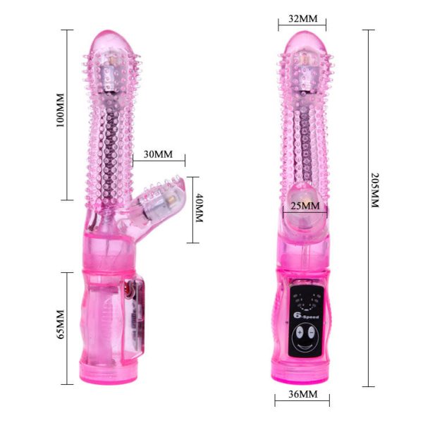 VIBRADOR INTIMATE LOVER TEASE LILA - Imagen 4
