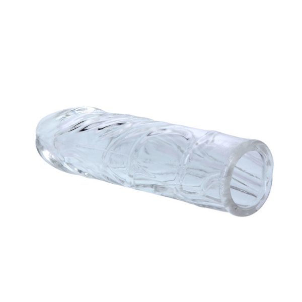 FUNDA LILA PARA EL PENE EN SILICONA ADAPTABLE 13CM - Imagen 4