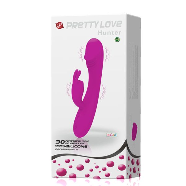 PRETTY LOVE SMART RABBIT VIBRATOR HUNTER 30 VELOCIDADES - Imagen 9