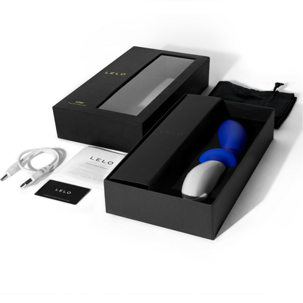 LELO LOKI VIBRADOR PROSTÁTICO AZUL - Imagen 2