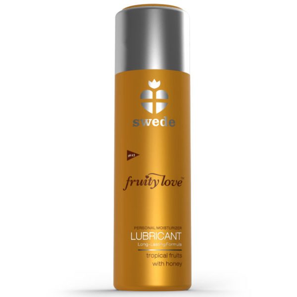 SWEDE - FRUITY LOVE LUBRIFICANTE TROPICAL FRUIT MEL 100 ML - Imagen 2