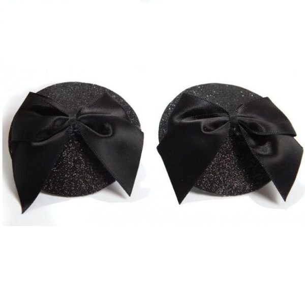 BIJOUX INDISCRETS BURLESQUE PASTIES BOW - Imagen 2