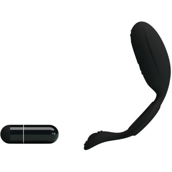 PRETTY LOVE ANILLO VIBRADOR CON ESTIMULADOR ETHEL - Imagen 2