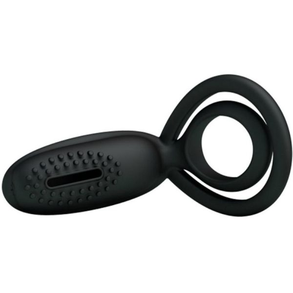 PRETTY LOVE ANILLO VIBRADOR CON ESTIMULADOR ESTHER - Imagen 4