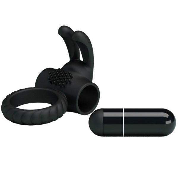 PRETTY LOVE EUDORA ANILLO VIBRADOR CON ESTIMULADOR - Imagen 5