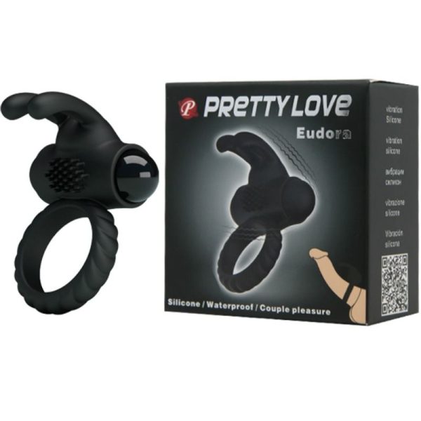 PRETTY LOVE EUDORA ANILLO VIBRADOR CON ESTIMULADOR - Imagen 8