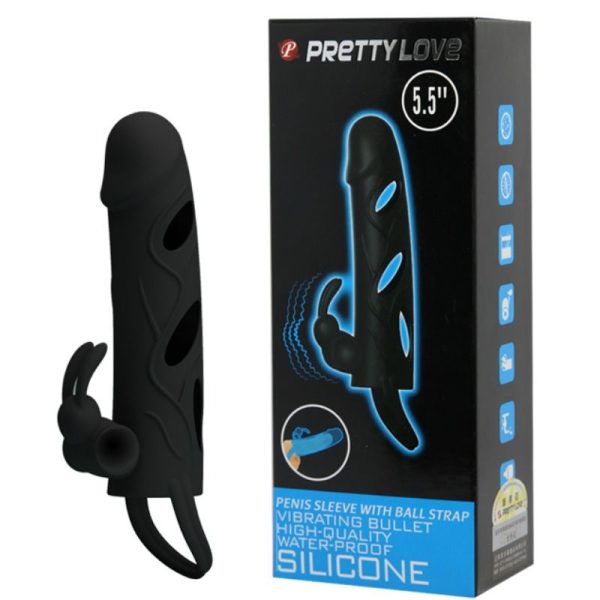 PRETTY LOVE FUNDA SILICONA CON VIBRACION 14 CM 1.0 - Imagen 8