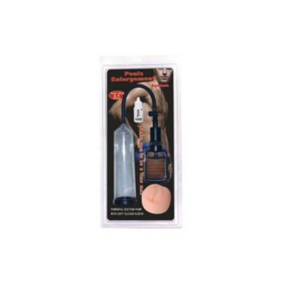 BOMBA DE ERECCION TIRADOR Y BOQUILLA VAGINA 20 CM - Imagen 3