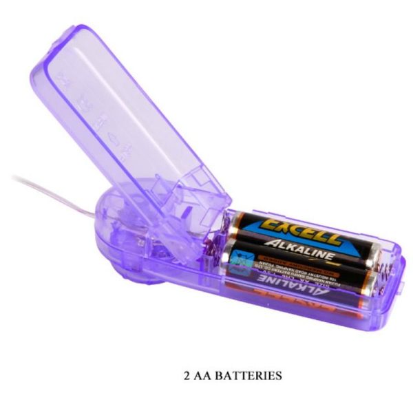 MARIPOSA VIBRADORA ESTIMULACION CLITORIS LILA - Imagen 8