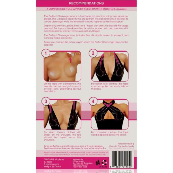 BYE-BRA PERFECT CLEAVAGE TAPE CUP AF - Imagen 2