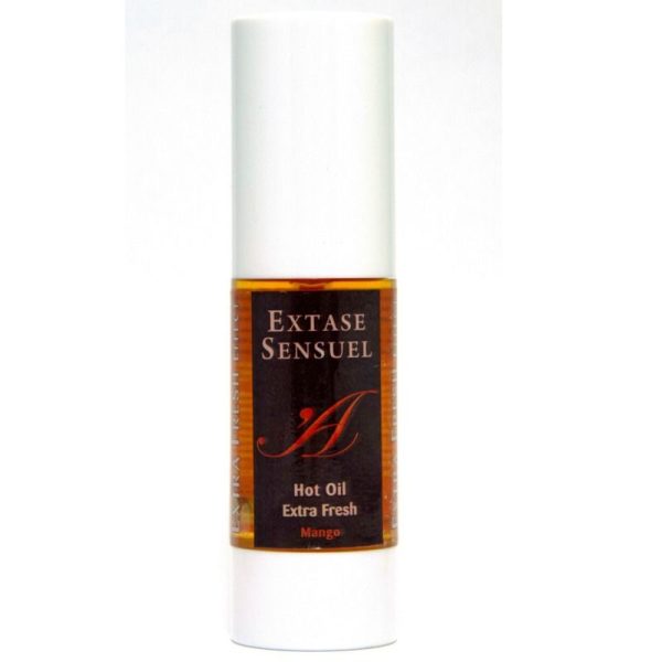 EXTASE SENSUEL HOT OIL EXTRA FRESH MANGO - Imagen 3